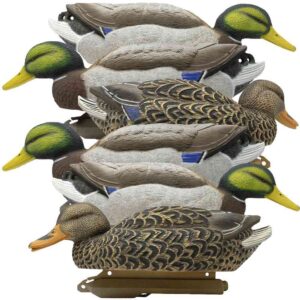 Higdon Legacy Magnum Mallard Feeder Pack - 6 Foam-Filled Decoys