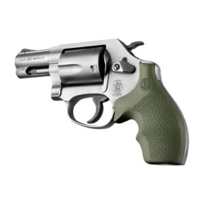 Hogue Overmolded Rubber Bantam Grip for S&W J-Frame Revolvers