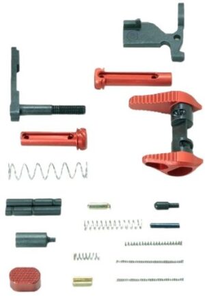Timber Creek AR-15 Lower Parts Kit - Red