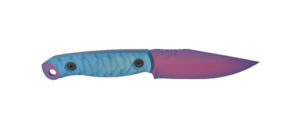 Half Face Blades Crow Scalper Aurora Hunting Knife