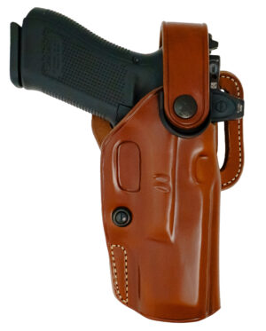 Galco APO226R Glock 19 Tan Steerhide OWB Holster
