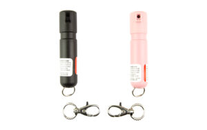 SABRE Mighty Discreet Pepper Spray - Black/Pink