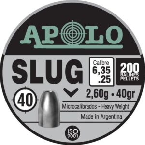 Hatsan Apolo .25 Cal Slug Air Rifle Pellets - 200 Count