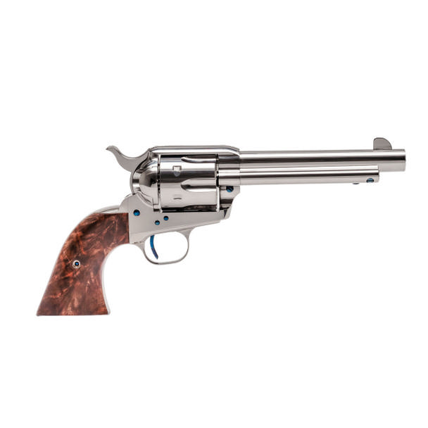 Standard Manufacturing SAA Nickel Revolver .45 Colt 6rd Capacity