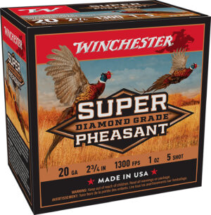 Winchester Ammo SPDG205 Super Pheasant 20 Gauge Shotgun Shells