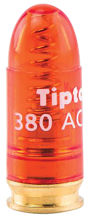 Tipton Snap Caps for Pistol 380ACP - Brass/Plastic 5pk