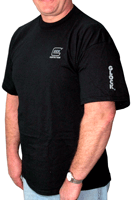 GLOCK OEM Black Short Sleeve T-Shirt - XXL