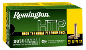 Remington .38 Special+P 125gr HTP Semi Jacketed Hollow Point