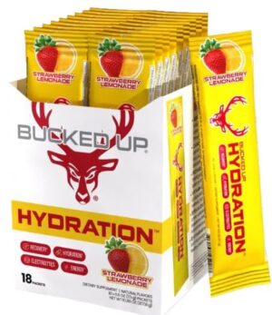 Bucked Up Hydration 2.0 - Strawberry Flavor (18 Count)