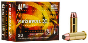 Federal Fusion Handgun .44 Magnum 240gr Soft Point Ammo