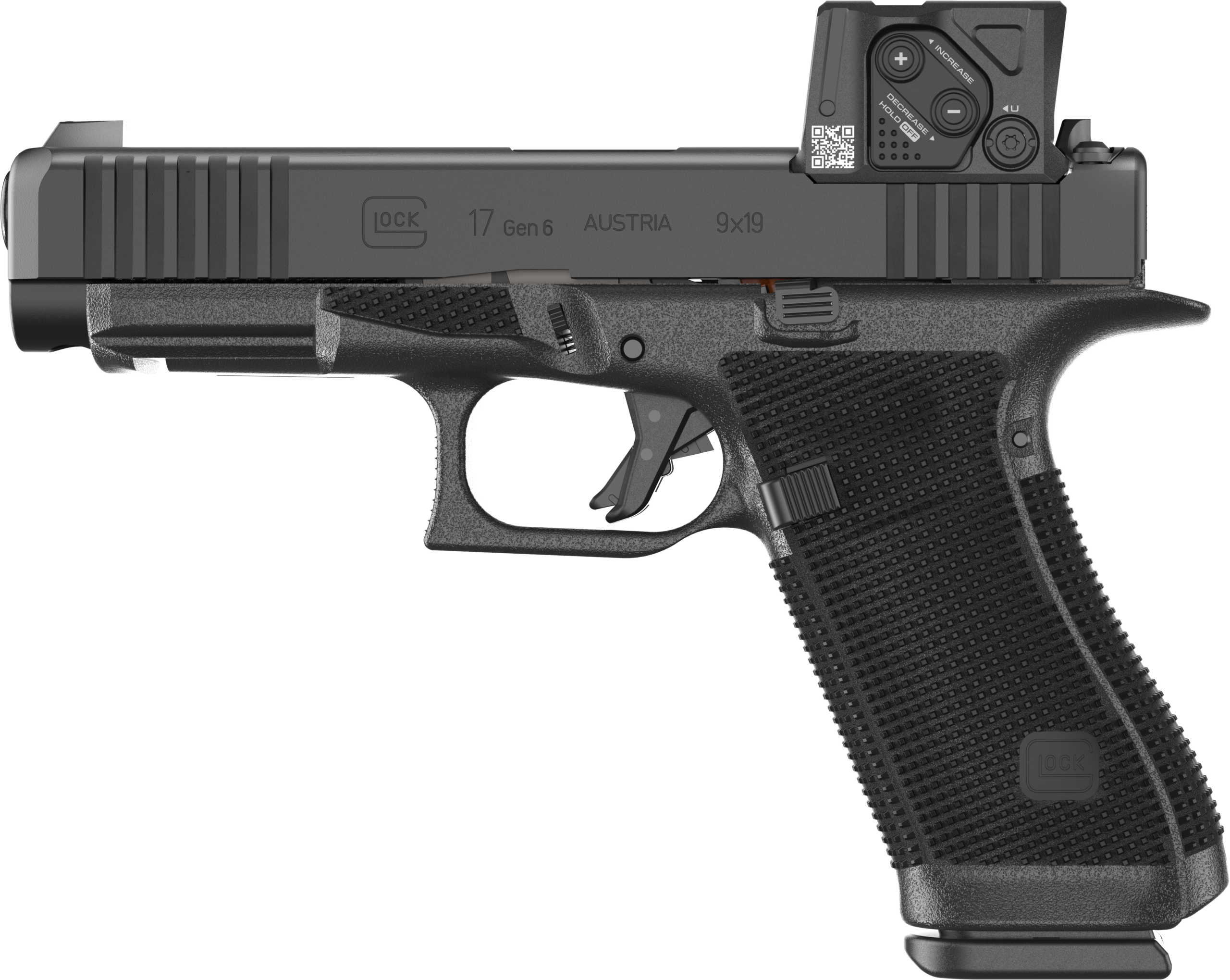 GLOCK 17 Gen6 9mm Semi-Auto Handgun with 4.49" Barrel