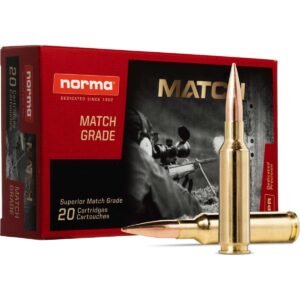 Norma Golden Target Rifle Ammunition 6.5 Creedmoor 130gr