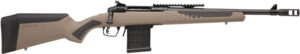 Savage 110 Scout .223 Rem Bolt Action Rifle - 16.5" Black/FDE