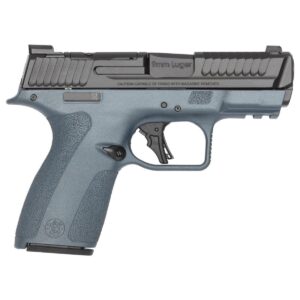 S&W Shield-X Blue Titanium 9mm Handgun with Safety