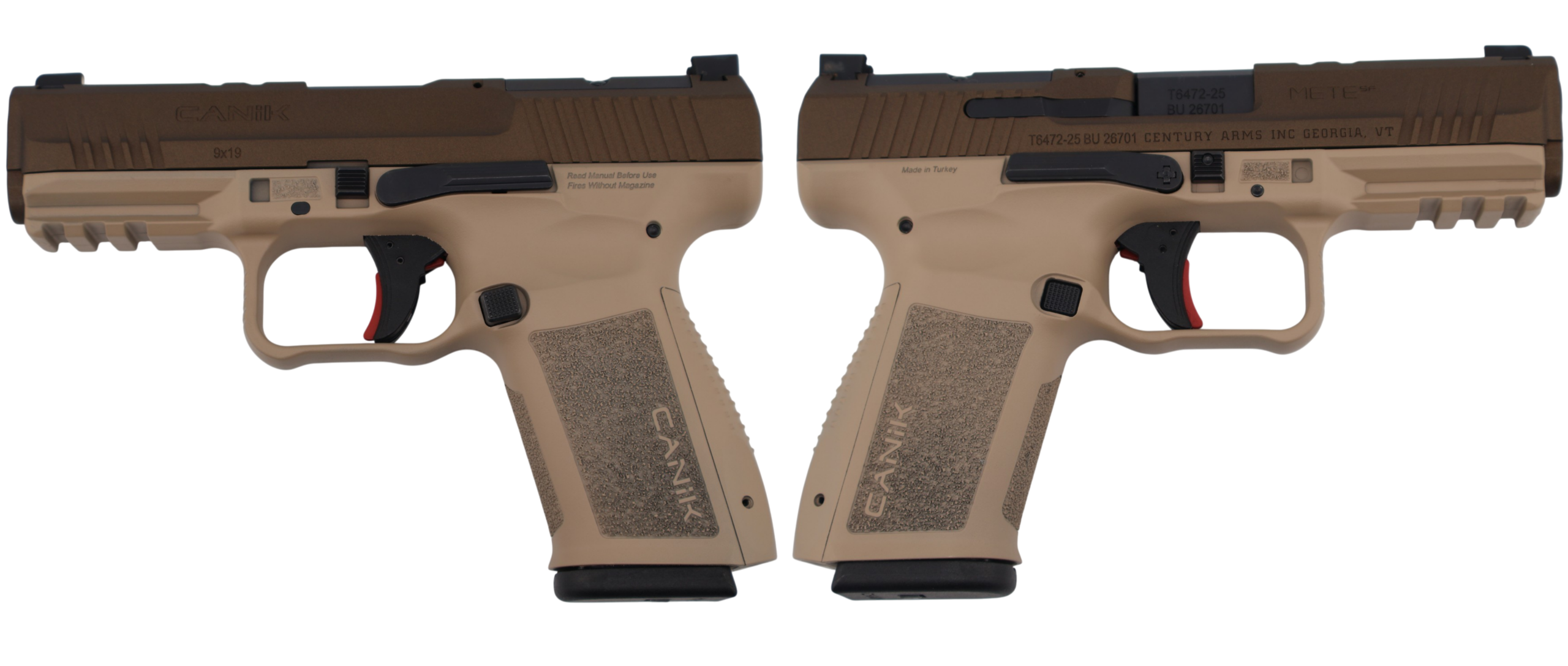 Canik Mete SF 9mm Semi-Auto Handgun with Ported Barrel
