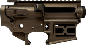 FAXON AR-15 X-TRA LITE Receiver Set - Bronze Stripped