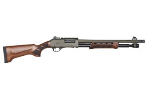 Panzer Arms CQB Pump Action Shotgun 12G - OD Green/Walnut