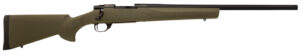 LSI HOWA M1500 25 CM 24IN BARREL  GREEN HB T/C HOGUE RIFLE STK HGR25CRHBG