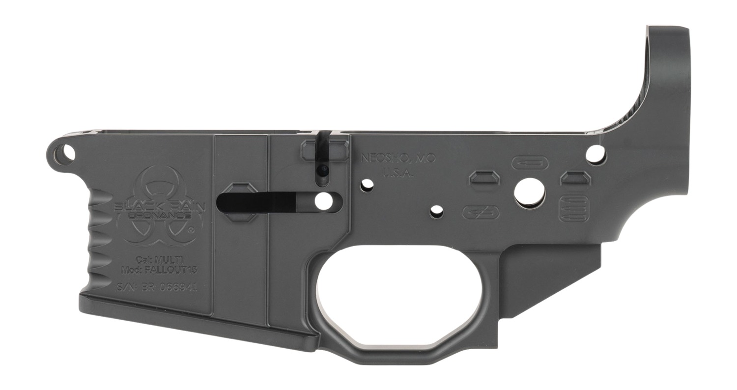 BRO BRO-MLR-ABLK Milled Lower Receiver Cerakote