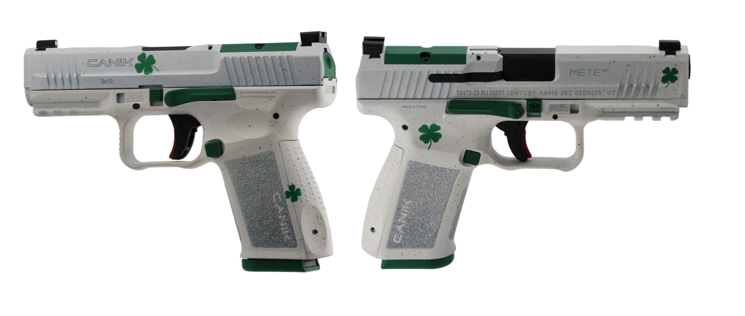 Canik Mete SF Lucky 9mm Semi-Auto Pistol - 4.19" Barrel