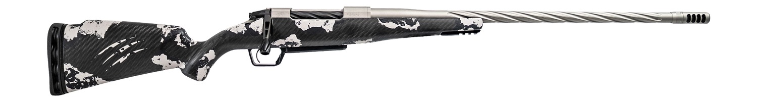 Fierce Firearms ROGSSX22CM18TP Twisted Rogue XP 22 Creedmoor 3+1 18" Tungsten Cerakote Spiral Fluted Threaded Stainless Steel Barrel, Drilled & Tapped Receiver, BiPod Rail Forend, Phantom Camo LR Nega