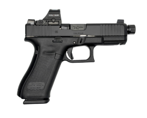 GLOCK 45V Shark Puppy Black 9mm Pistol with Threaded Barrel