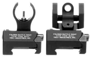 TROY Micro HK Style Folding BattleSight Set - Black