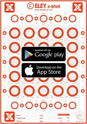 ELEY X-SHOT TARGETS - 25 Pack Shooting Targets