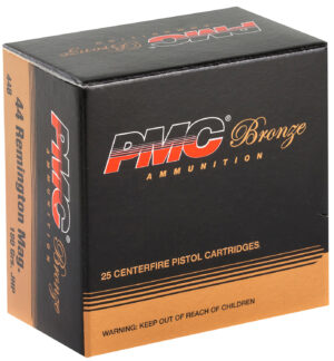 PMC Bronze .44 Rem Mag 180gr Jacketed Hollow Point Ammo