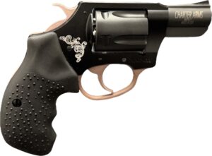 Charter Arms CHT Cougar 38 Special Revolver - Black/Rose Gold