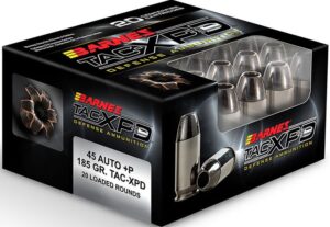 Barnes BAR 45AP+P 185GR TAC-XPD Handgun Ammunition - 20RD