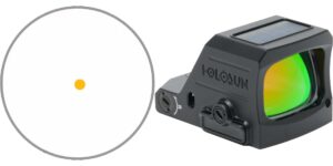 Holosun HS407C Red Dot Sight - 2MOA Gold Dot