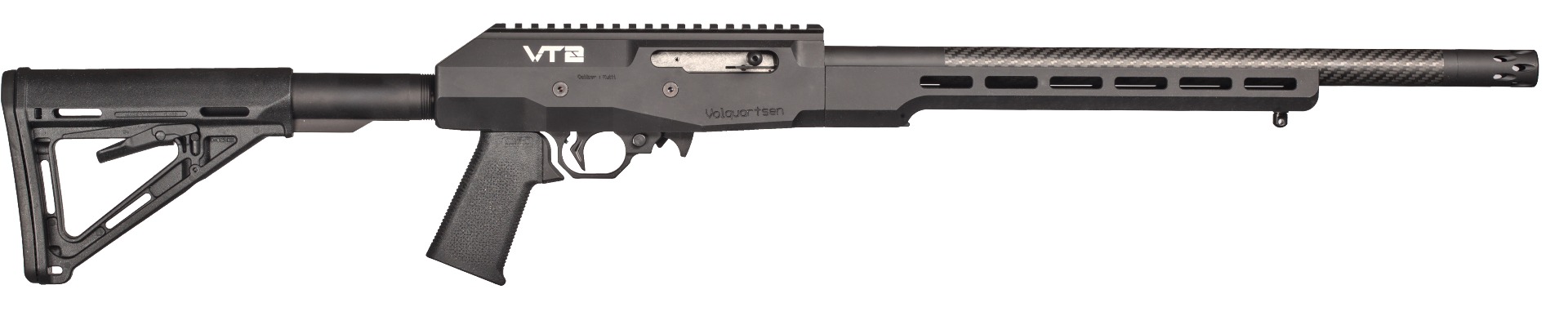Volquartsen VT2 TD 17HMR Semi-Auto Rifle - Black