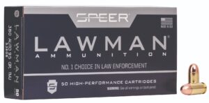 Speer Lawman .380 ACP 95GR Total Metal Jacket Ammo - 50RD