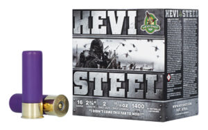 HEVI-STEEL 16GA 2.75" 15/16OZ #2 Steel Shot Shells