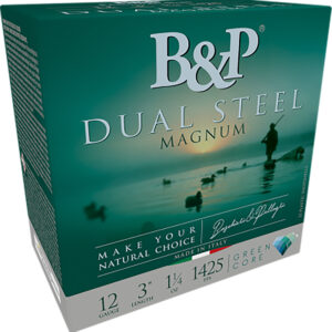 B&P Ammunition Dual Steel 12 Gauge Shotgun Shells