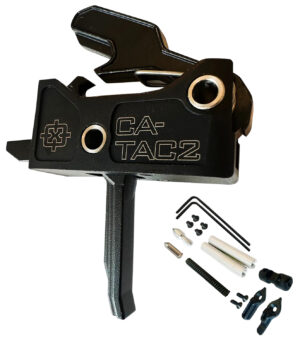 Cross Armory Tac 2 Two-Stage AR Trigger - Flat Faced Black