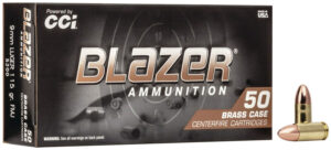 CCI 5200 Blazer Brass 9mm 115gr Full Metal Jacket Ammo