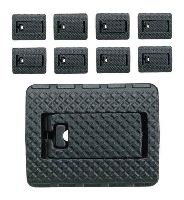FAB FX-MALC2B Locking Rail Cover Wide 9-Pack