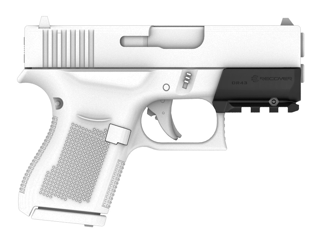 Recover Innovations OR43-01 Picatinny Rail for Glock 43