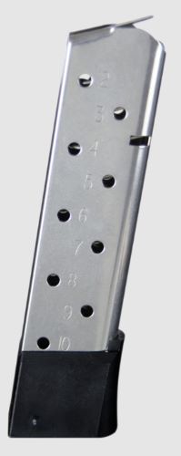 Checkmate 1911 Full-Size .45 ACP Stainless 10-Round Magazine