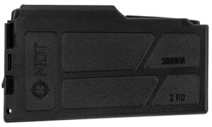 MDT AICS Magazine for .300 WM - 3 Round Black Polymer