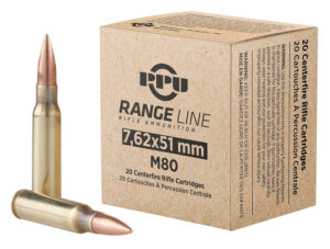 PPU 7.62x51 145gr Full Metal Jacket Boat Tail Ammo