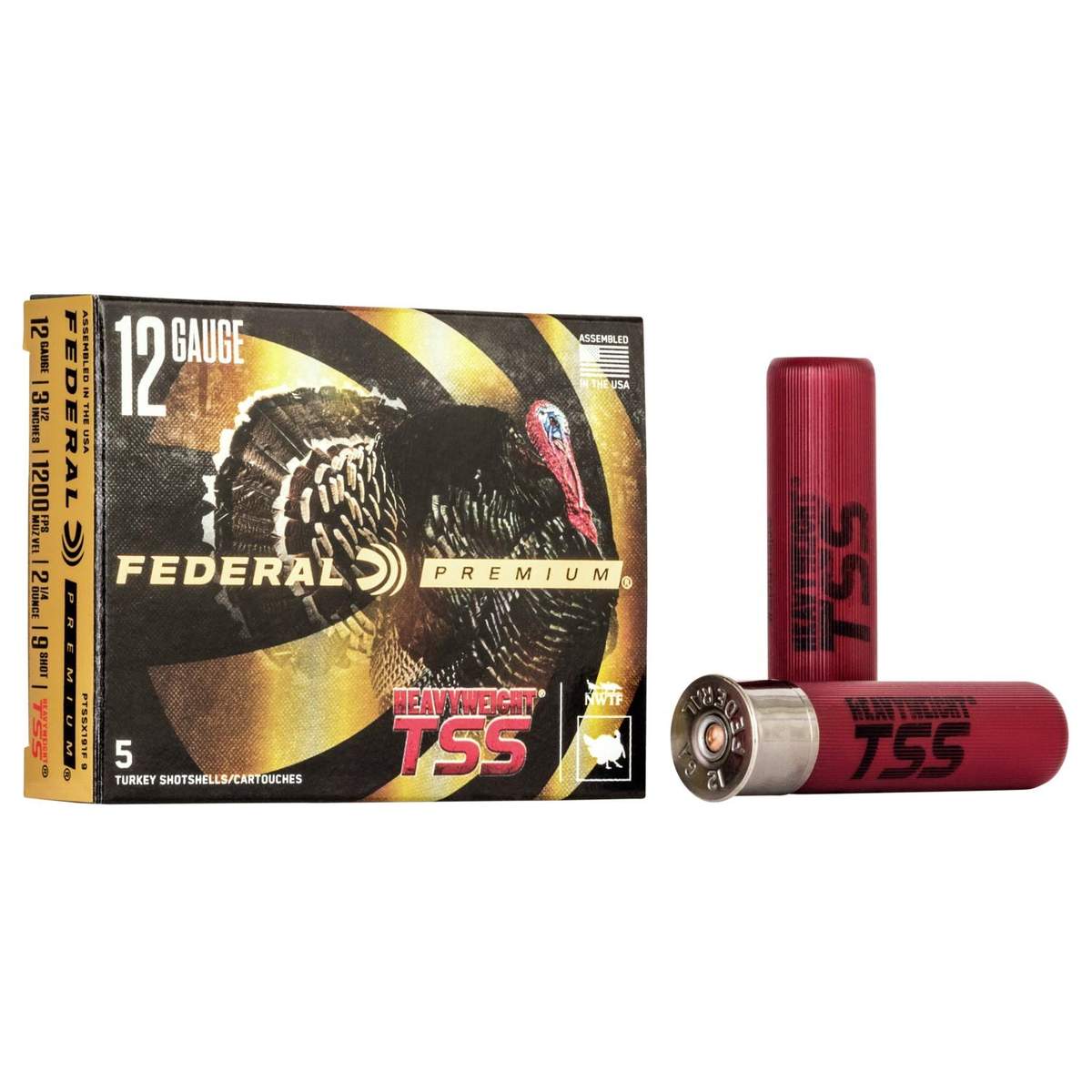 Federal Heavyweight TSS 12ga Shotgun Shells - #9 5/ct