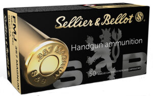 Sellier & Bellot .357 Magnum 158gr Full Metal Jacket Ammo