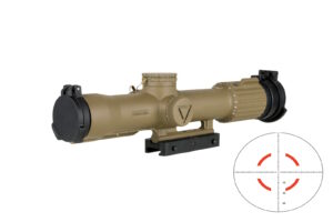 Trijicon VCOG 1-8x28 MOA Gun Scope - FDE QLOC