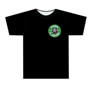 Tuff Products Guns and Coffee Short Sleeve Shirt - Black XL