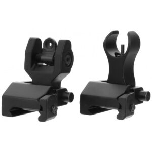 TacFire Same Plane Flip-Up Iron Sights for Precision Shooting
