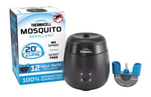 Thermacell E55X Rechargeable Mosquito Repeller - Charcoal