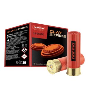 Norma CLAYSTRIKE 12ga Shotshells - 25ct #8 1250 fps